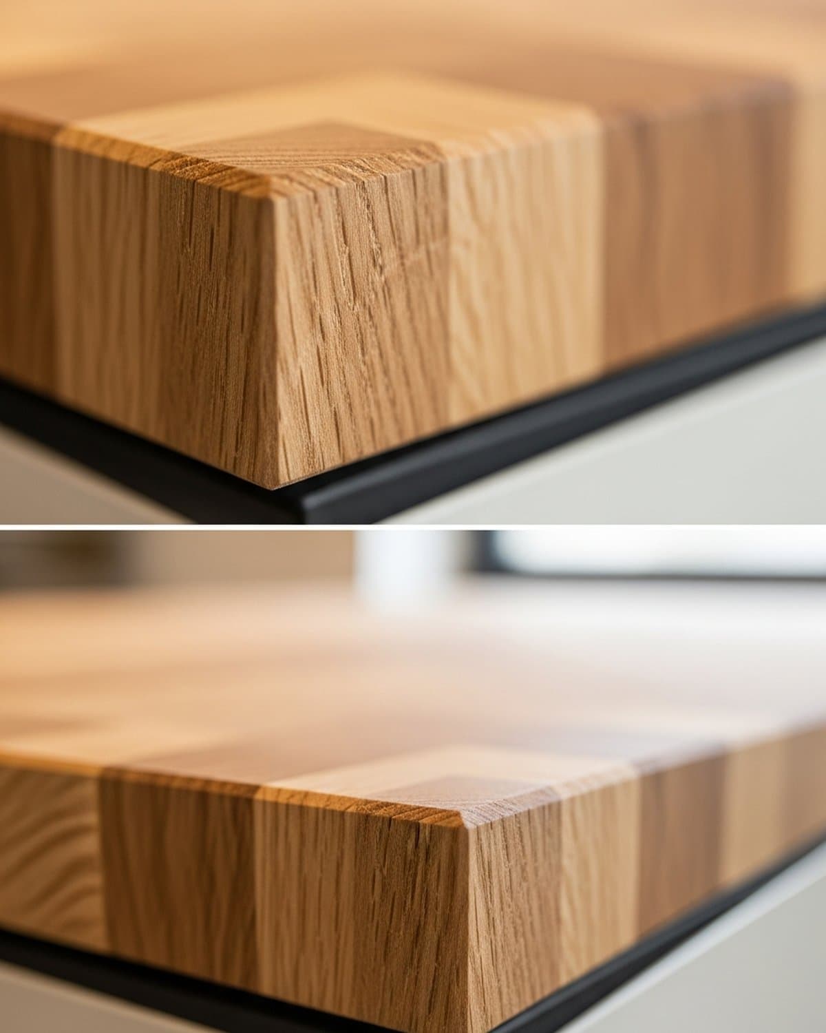 shaker island kitchen haifa — פרט — חומר detail