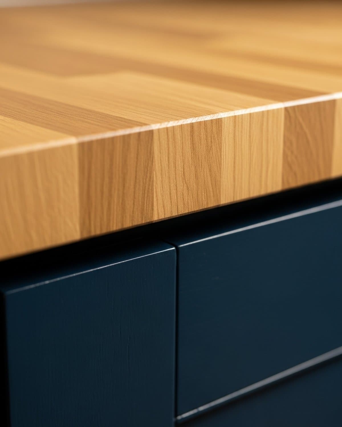 shaker navy kitchen kiryat bialik — פרט — חומר detail