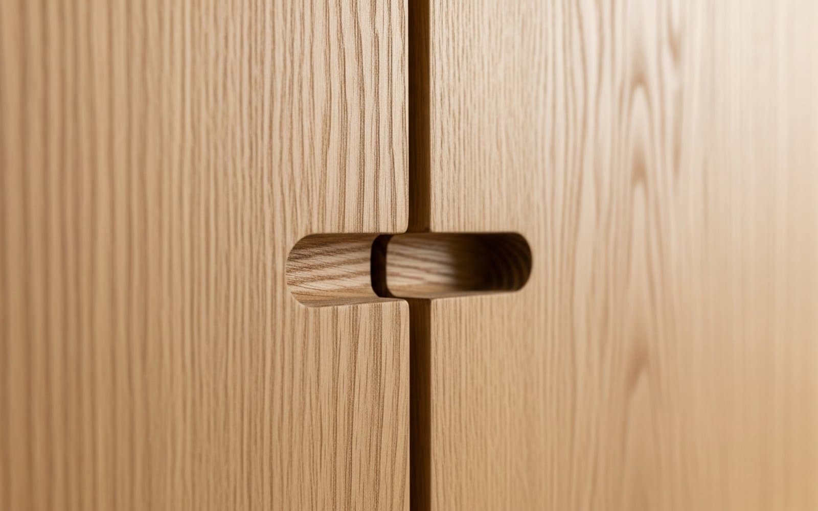oak bedroom closet kiryat motzkin — פרט — פרזול detail