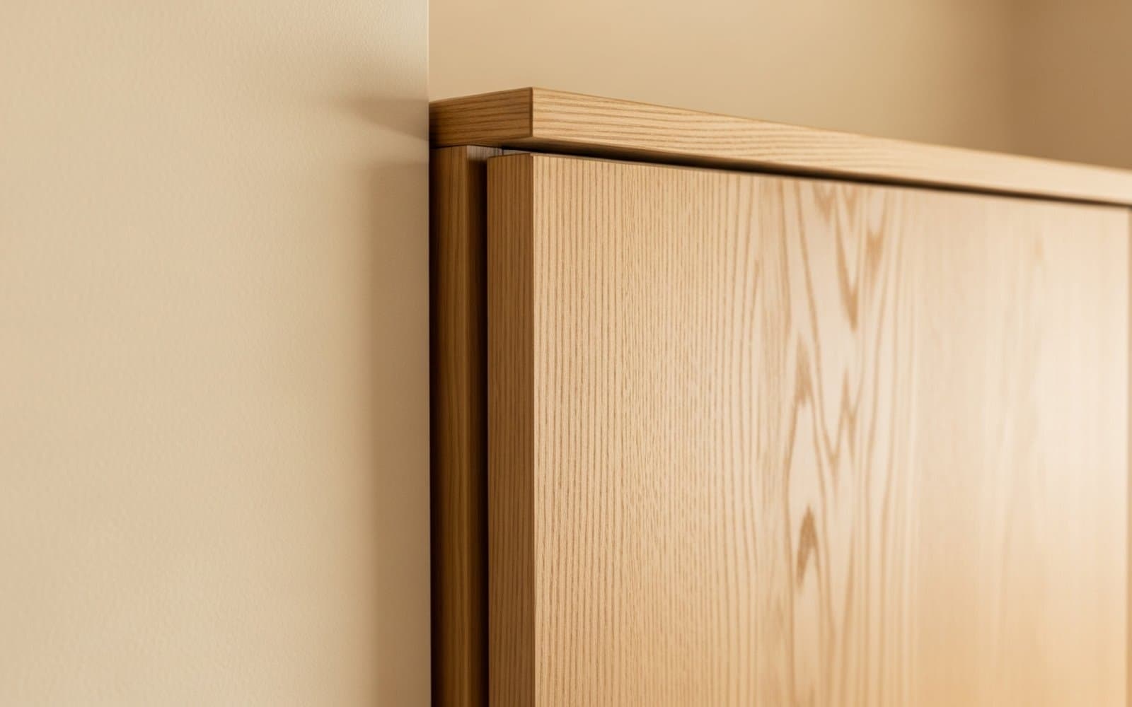 oak bedroom closet kiryat motzkin — פרט — חיבורים detail