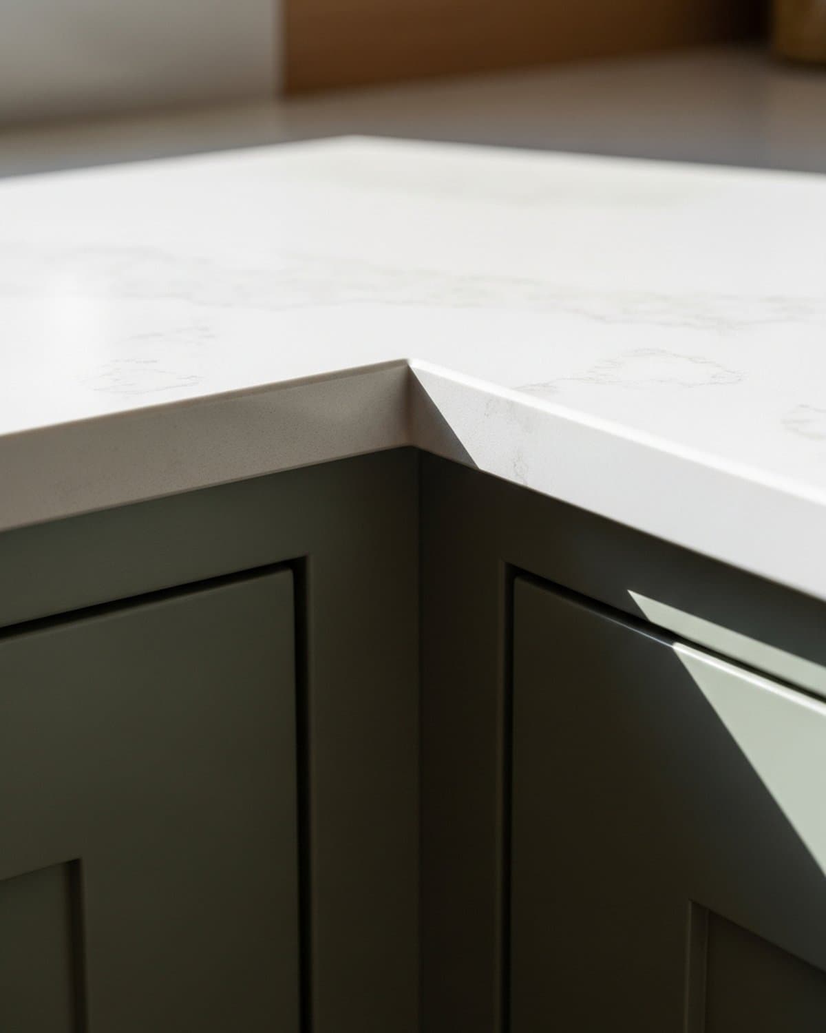 shaker sage kitchen yokneam — פרט — חומר detail